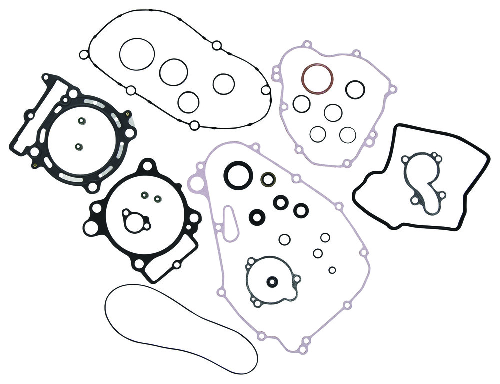 VERTEX COMPLETE GASKET SET WITH OIL SEALS KAW
