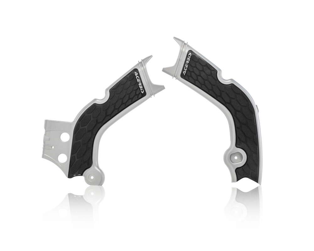 Acerbis X-Grip Frame Guards Black