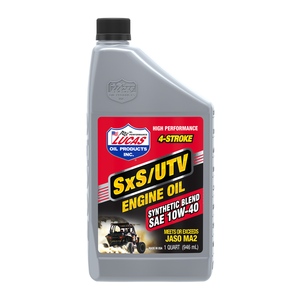 LUCAS SXS SEMI SYNTHETIC ENGINE OIL 10W40 1 QT