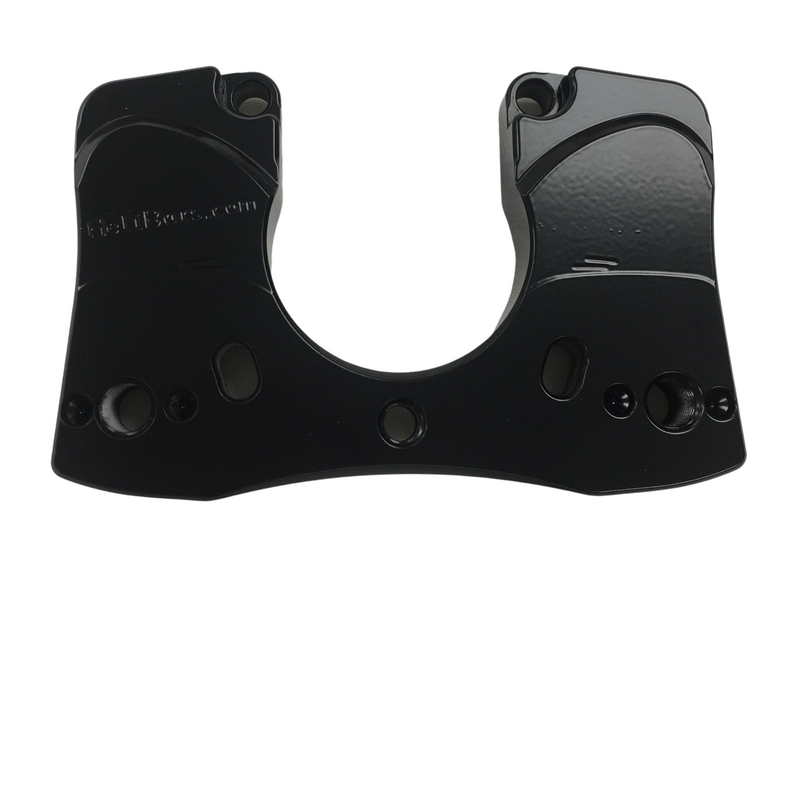 HELIBARS HANDLEBAR BRIDGE RISER BLACK YAM