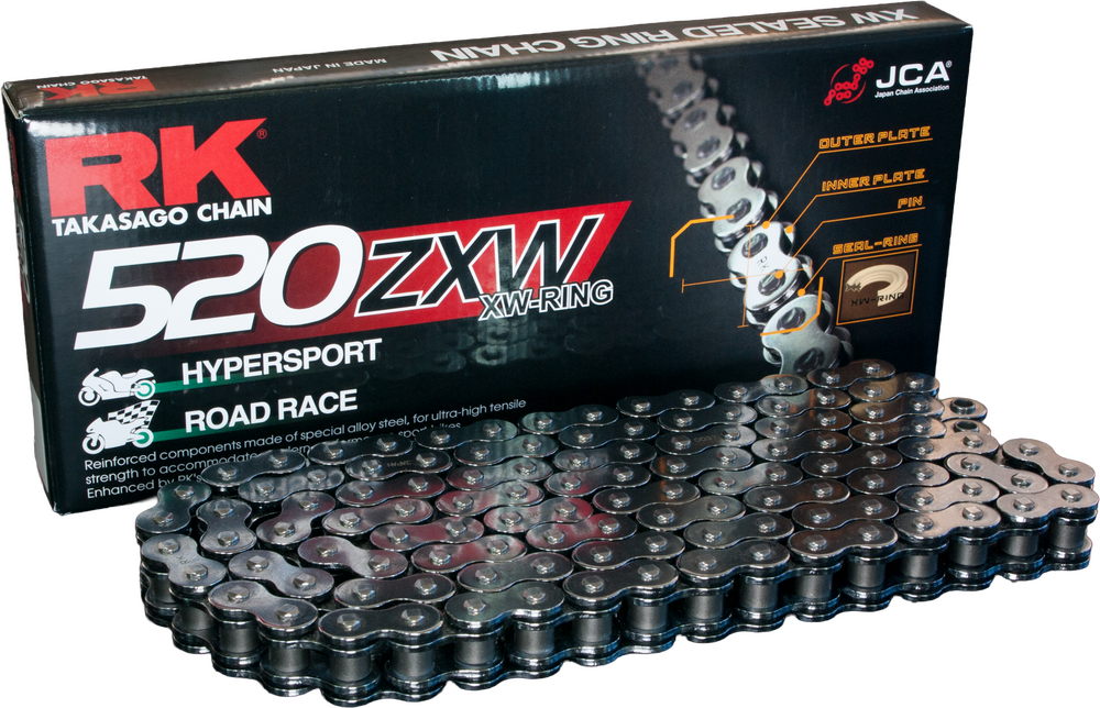 Rk Excel Cc520zxw Drive Chain Chrome 520 X 120