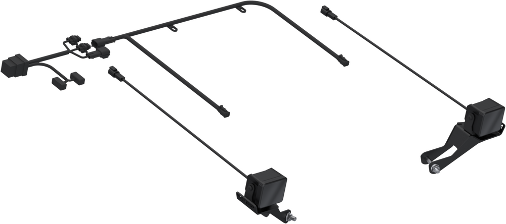 MBRP ACC LIGHT KIT FLOOD BEAM POL MATRYX