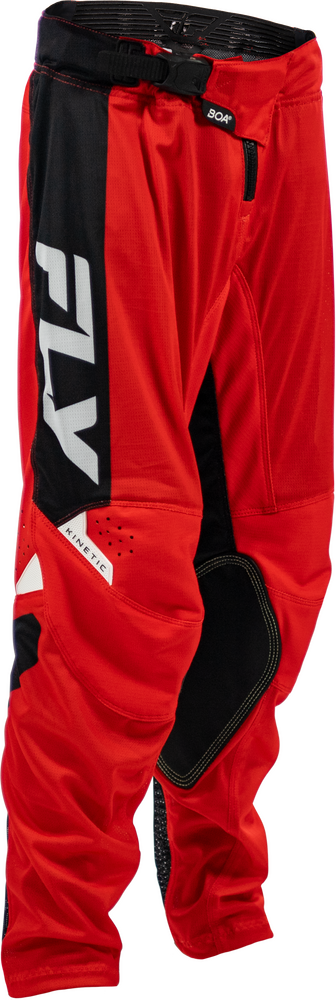 Fly Racing Youth Kinetic Mesh Pants (2026.5) — Red/Black/White