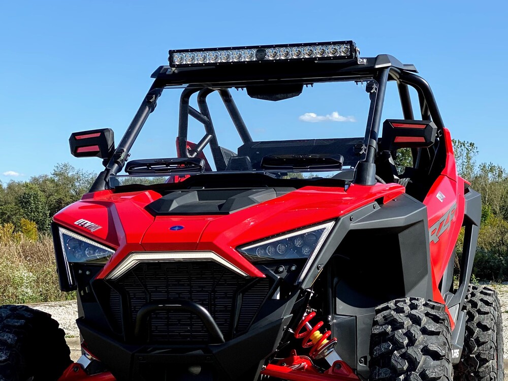 SPIKE FULL VENTED TRR WINDSHIELD POL