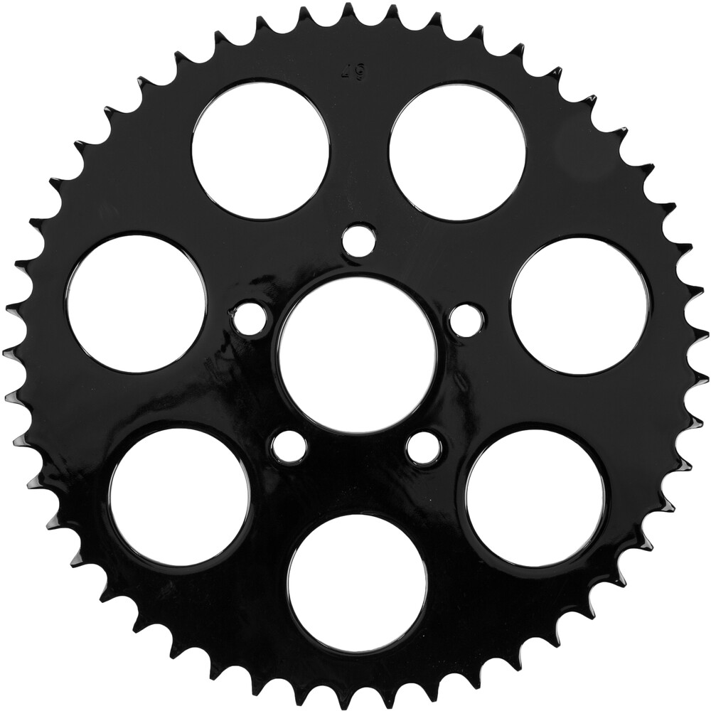 HARDDRIVE GLOSS BLACK REAR SPROCKET 49T BIG TWIN 00-13