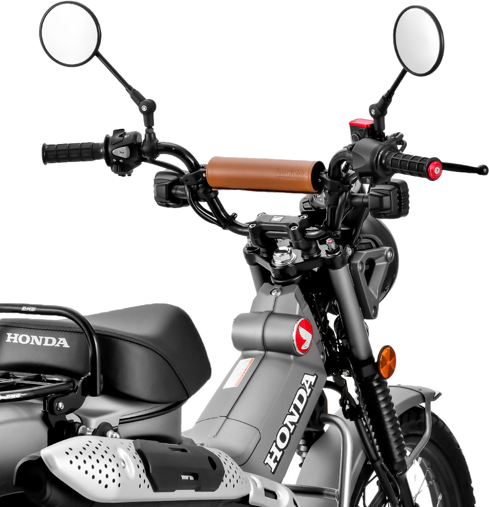 ZETA HANDLEBAR BAR PAD SET 200MM BROWN PAD W/220MM BRACE