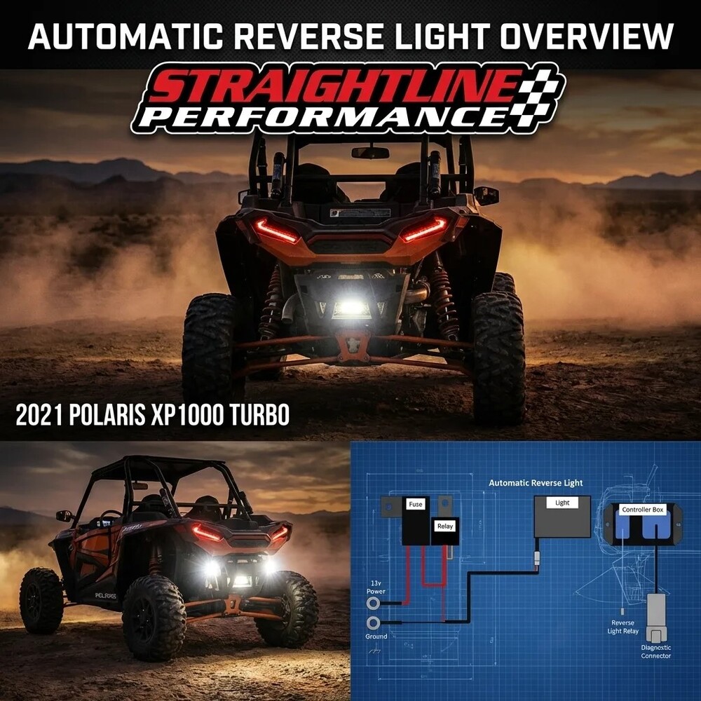 SMART WIRE REVERSE LIGHT KIT SINGLE LIGHT POL