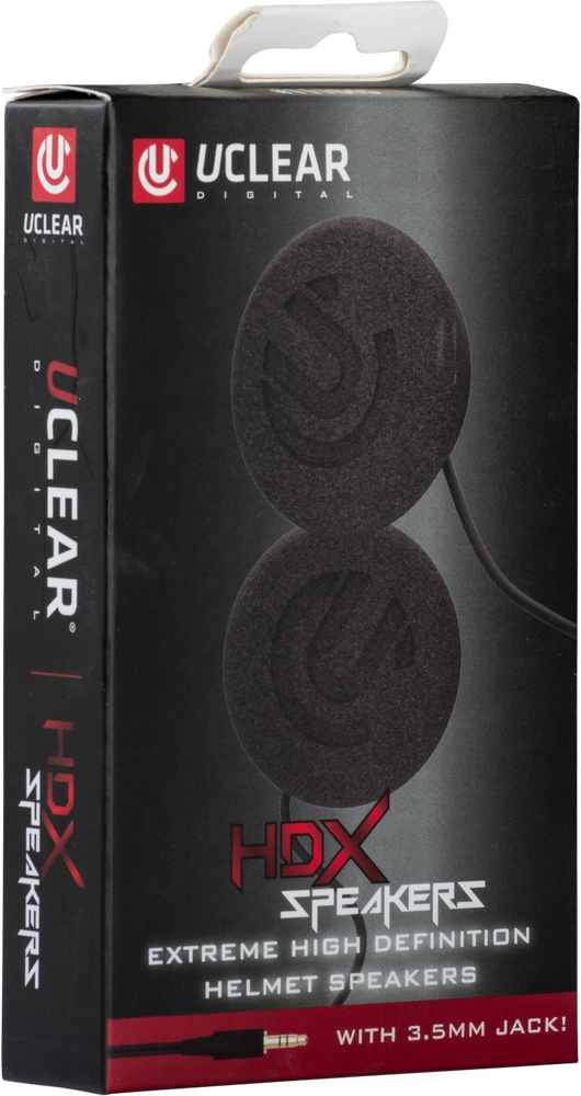 UCLEAR HDX HELMET SPEAKERS 47MM DIAMETER  3.5MM JACK