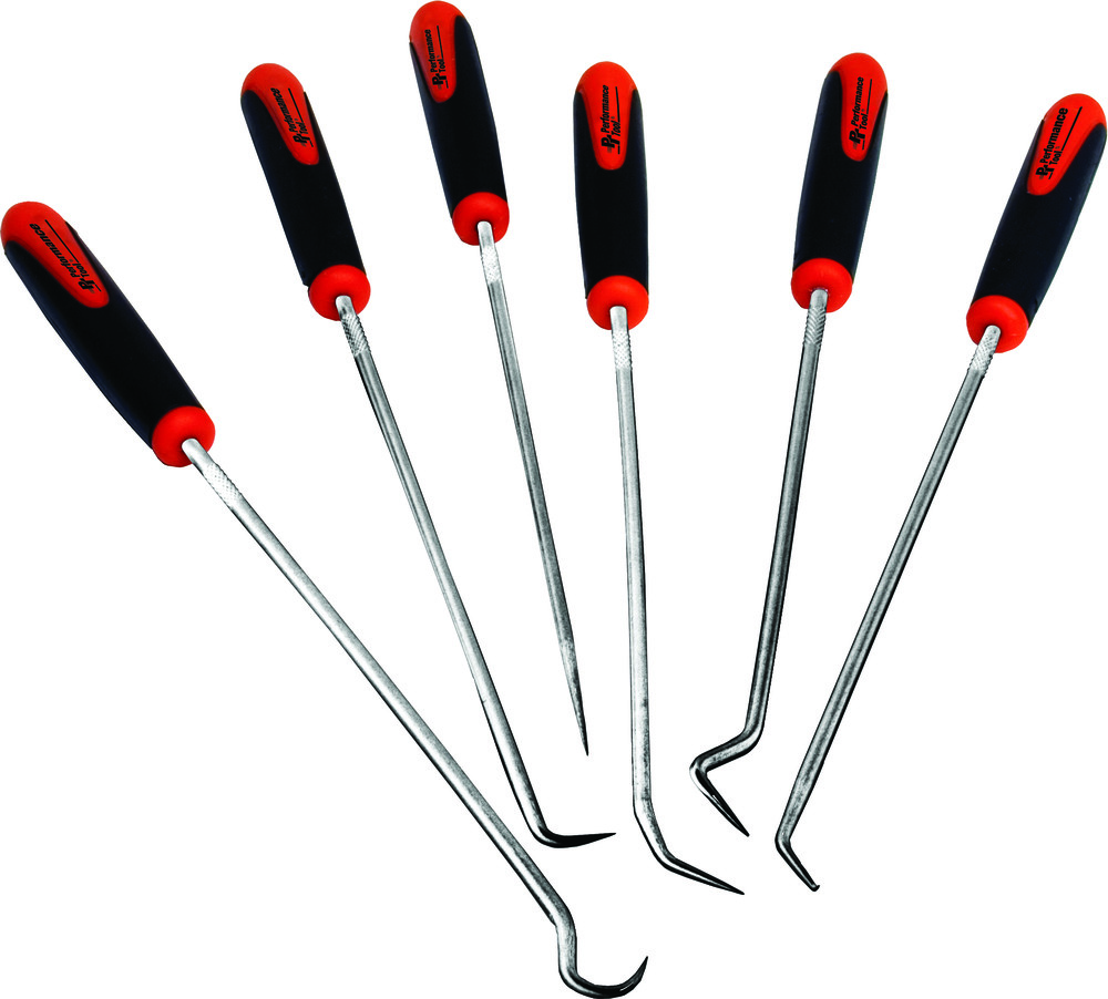 PERFORMANCE TOOL 6 PC HOOK/PICK SET