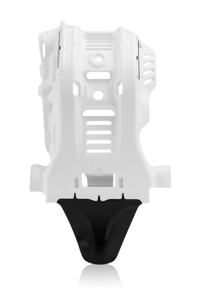 ACERBIS SKID PLATE WHITE/BLACK