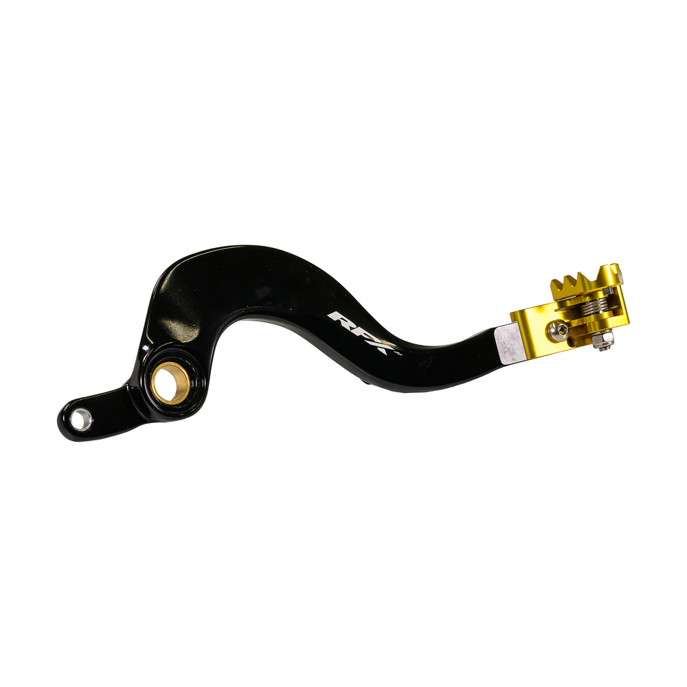 Rfx Rear Brake Pedal Yellow Folding-Tip Suz