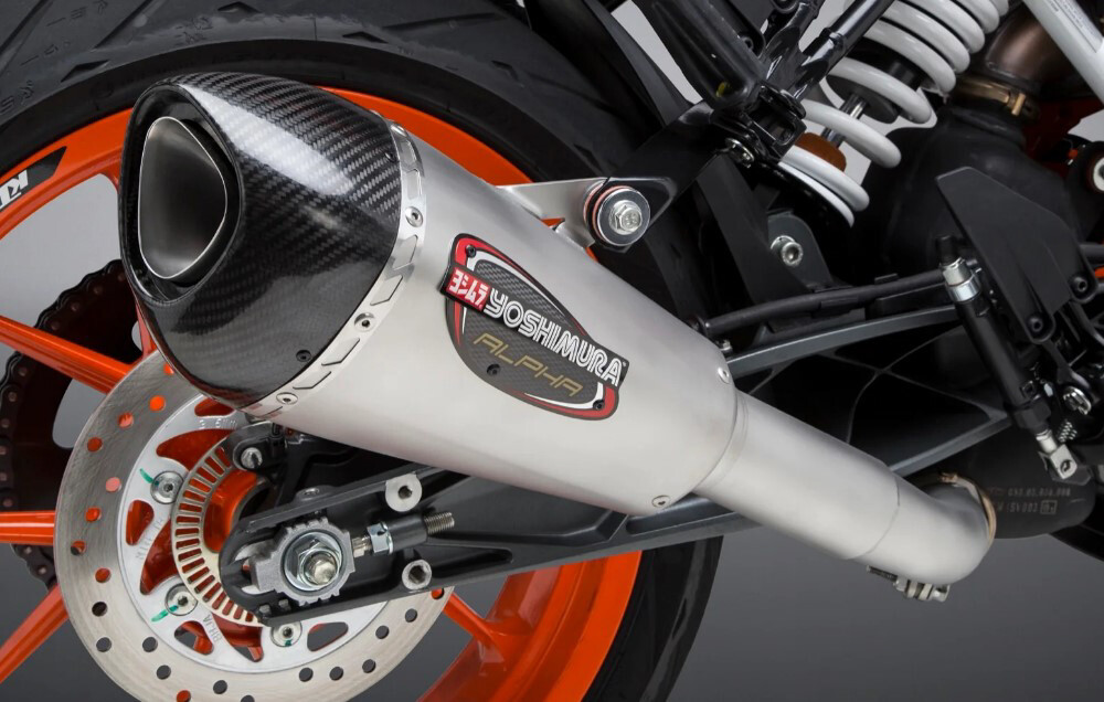 Yoshimura Alpha T Works Street Slip-On Exhaust KTM 390 Duke / RC390 2017-2020