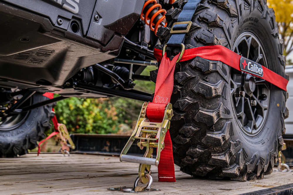 CALIBER TRAILBLAZER ORV TIE DOWNS 4 PK W/ CARRY BAG