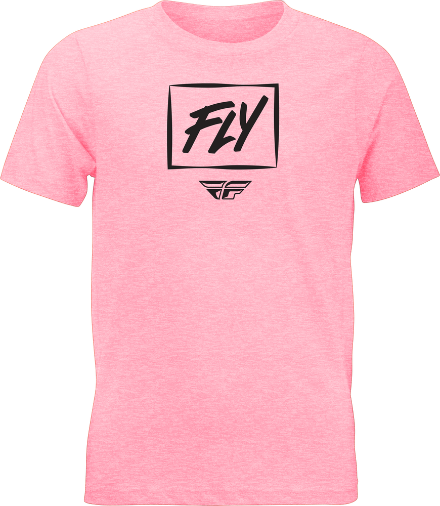 YOUTH FLY ZOOM TEE PINK YL
