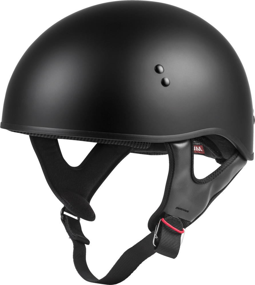 GMAX HH-45 HALF HELMET NAKED MATTE BLACK 2X