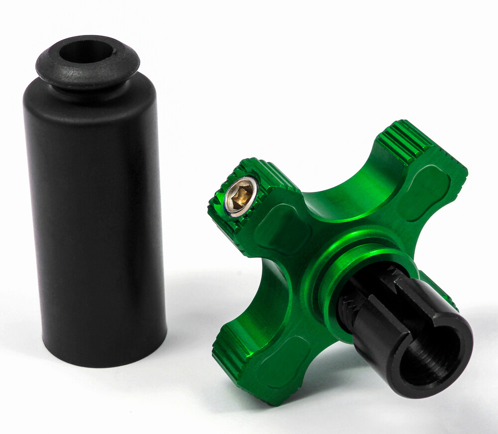 Works Elite Perch Thumbwheel Green