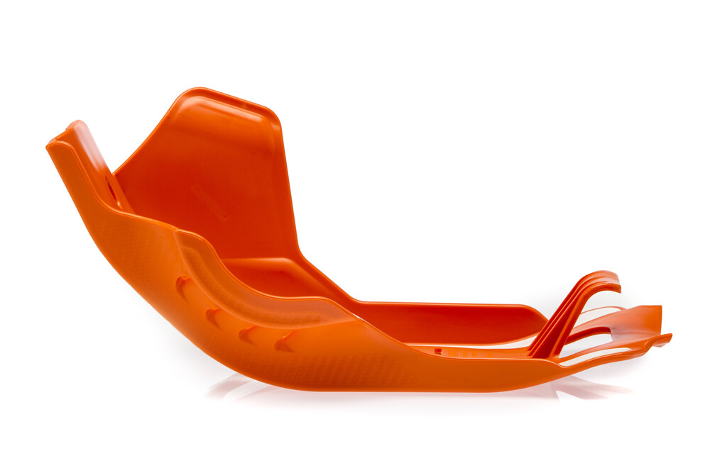 ACERBIS SKID PLATE ORANGE/WHITE