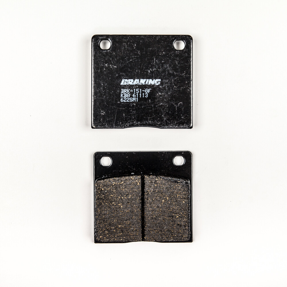 BRAKING BRAKE PAD SET SEMI-METALLIC