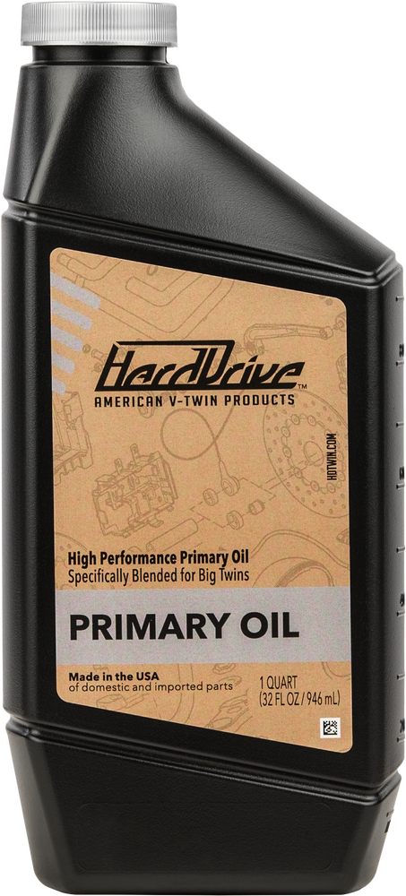 Harddrive Primary Oil 1 Qt (12/Case Sold Ea)