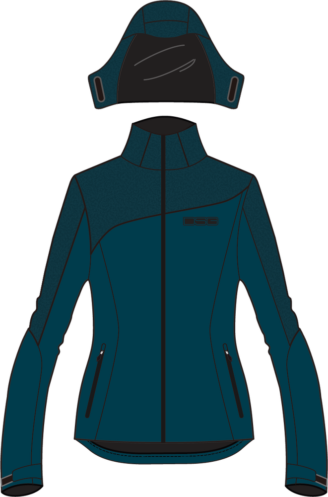 Dsg Malea Softshell Jacket — Navy Heather