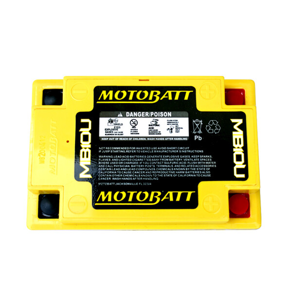 MOTOBATT BATTERY MB10U SEALED FACTORY ACTIVATED