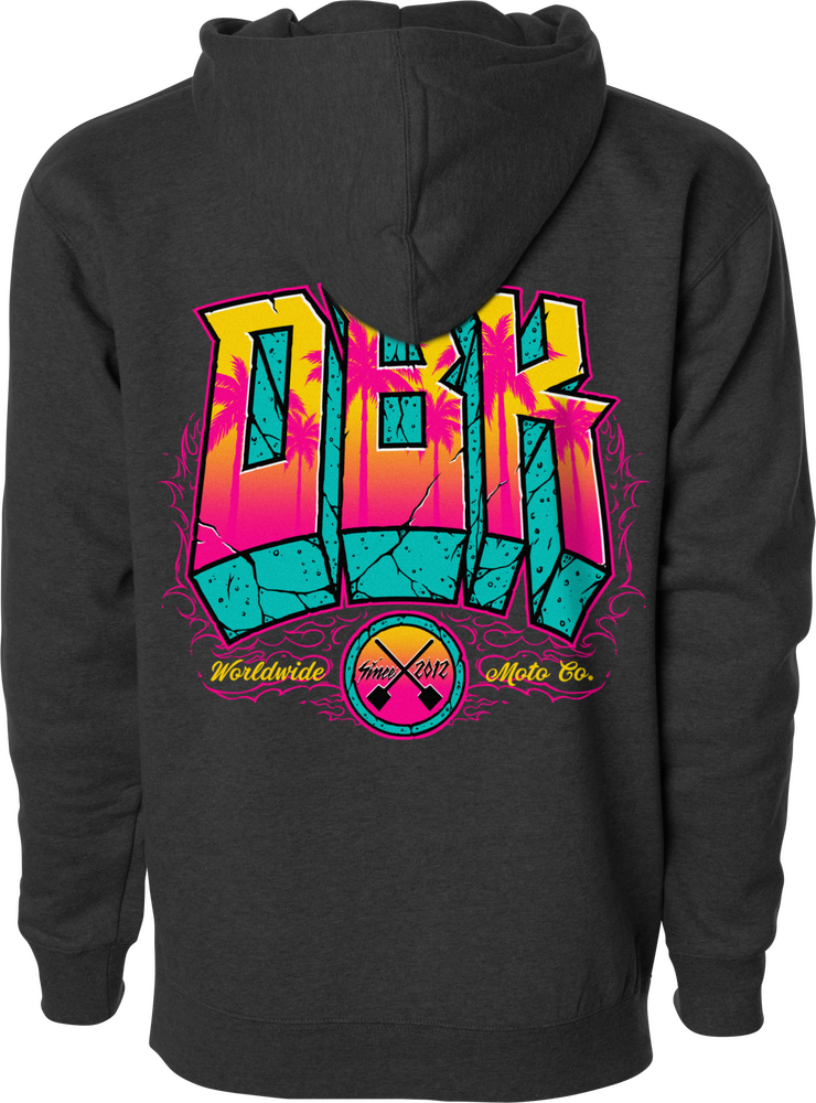 Dbk Block X Block Yth Hoodie Charcoal Heather Yx