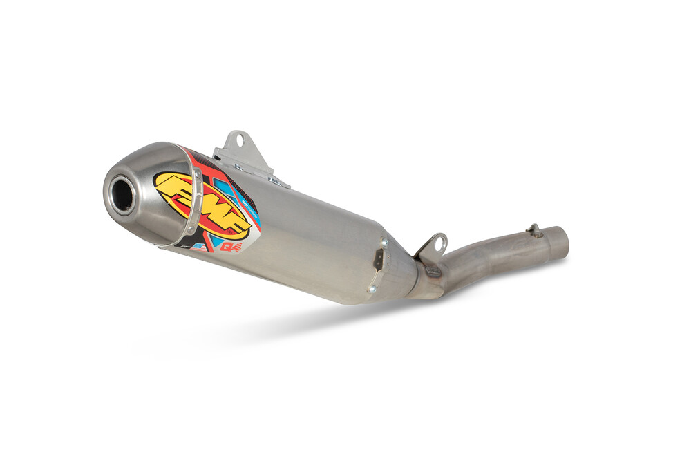 FMF Q4 HEX S/A Slip-On Exhaust Kawasaki KLX300R 2020-2025