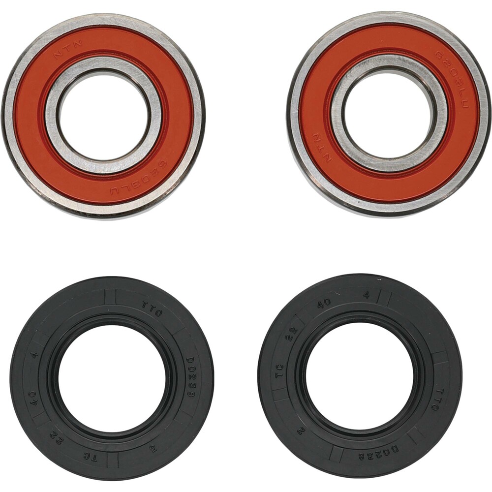 Pivot Works Premium Front Wheel Bearing Kit Kawasaki KX125 / KX250 / KX500 1985-1993