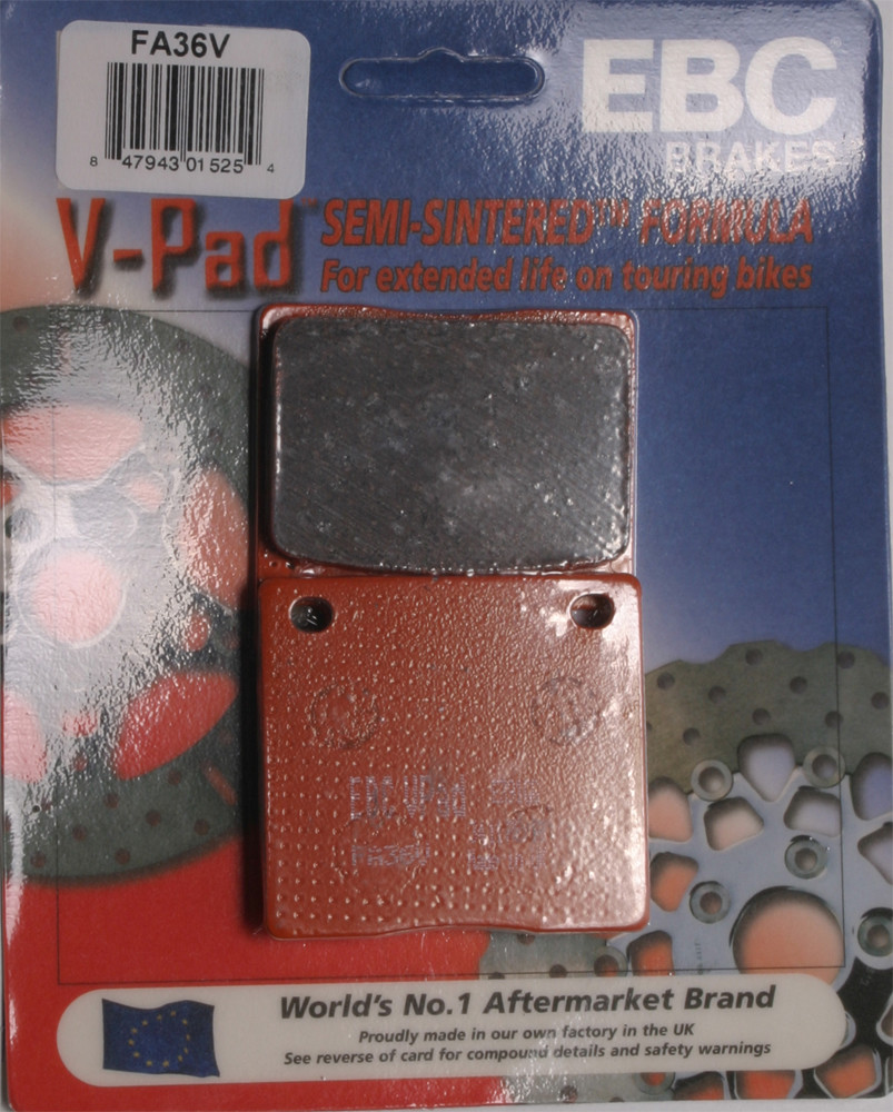 Semi-Sintered "V" Brake Pads
