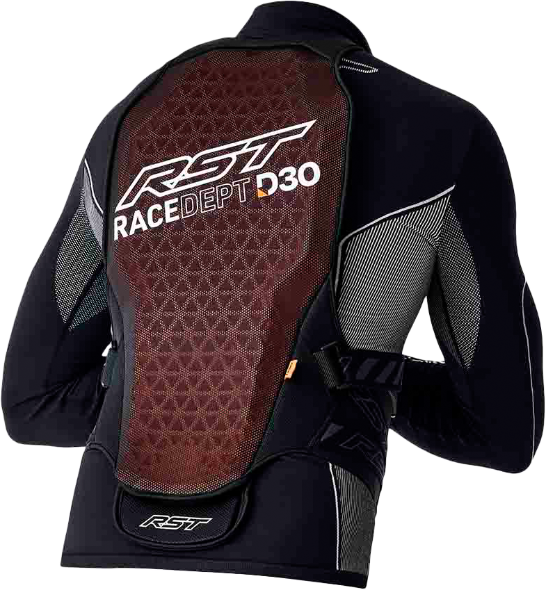 Rst RACE DEPT D30 HARNESS BACK — Orange