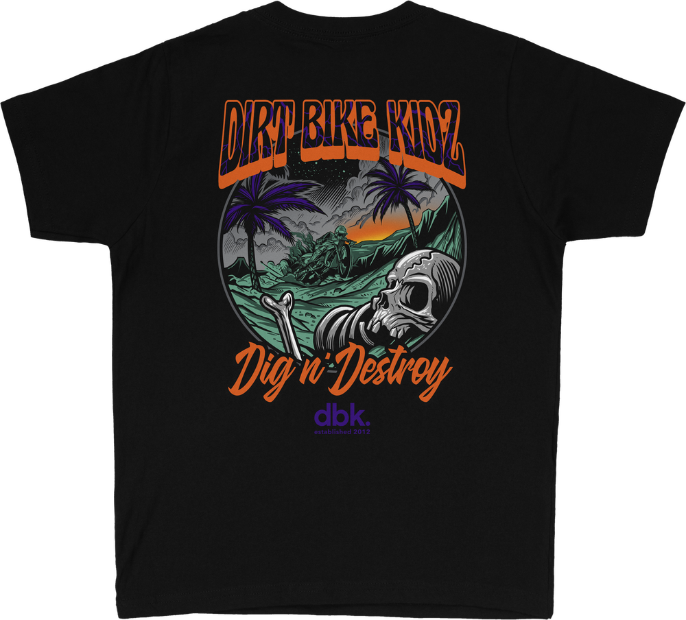 Dbk Youth Boneyard Tee (2026) — Black