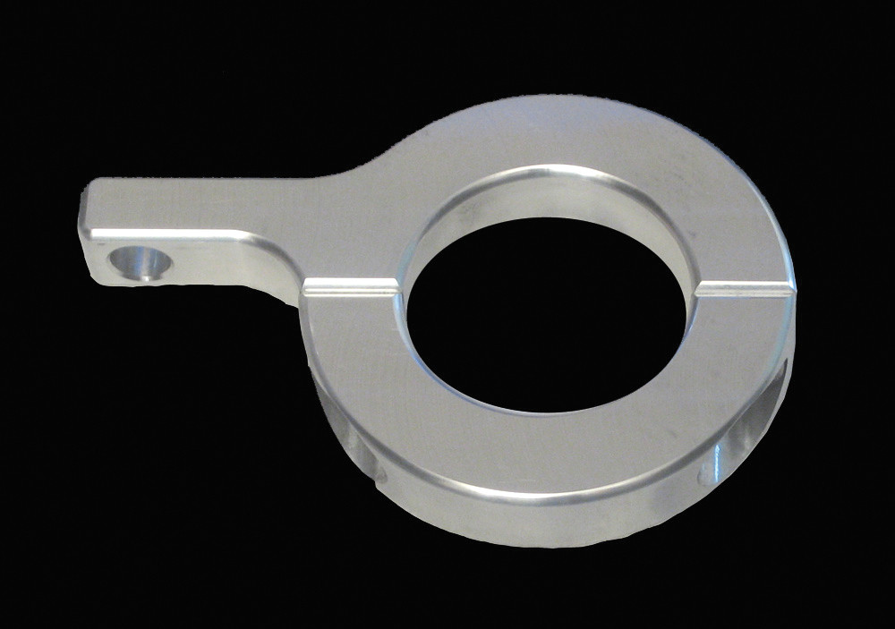 FLAG MOUNT HORIZONTAL SILVER 1.75"
