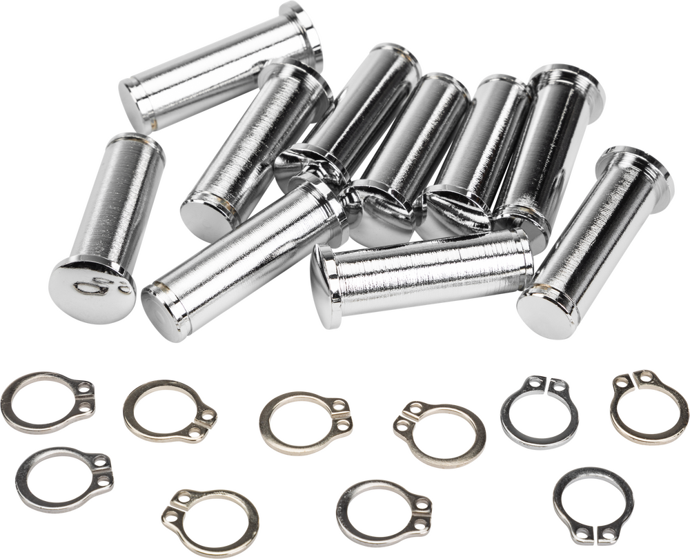 PIVOT PIN & CIRCLIP CLUTCH `08-20 FLH CHROME