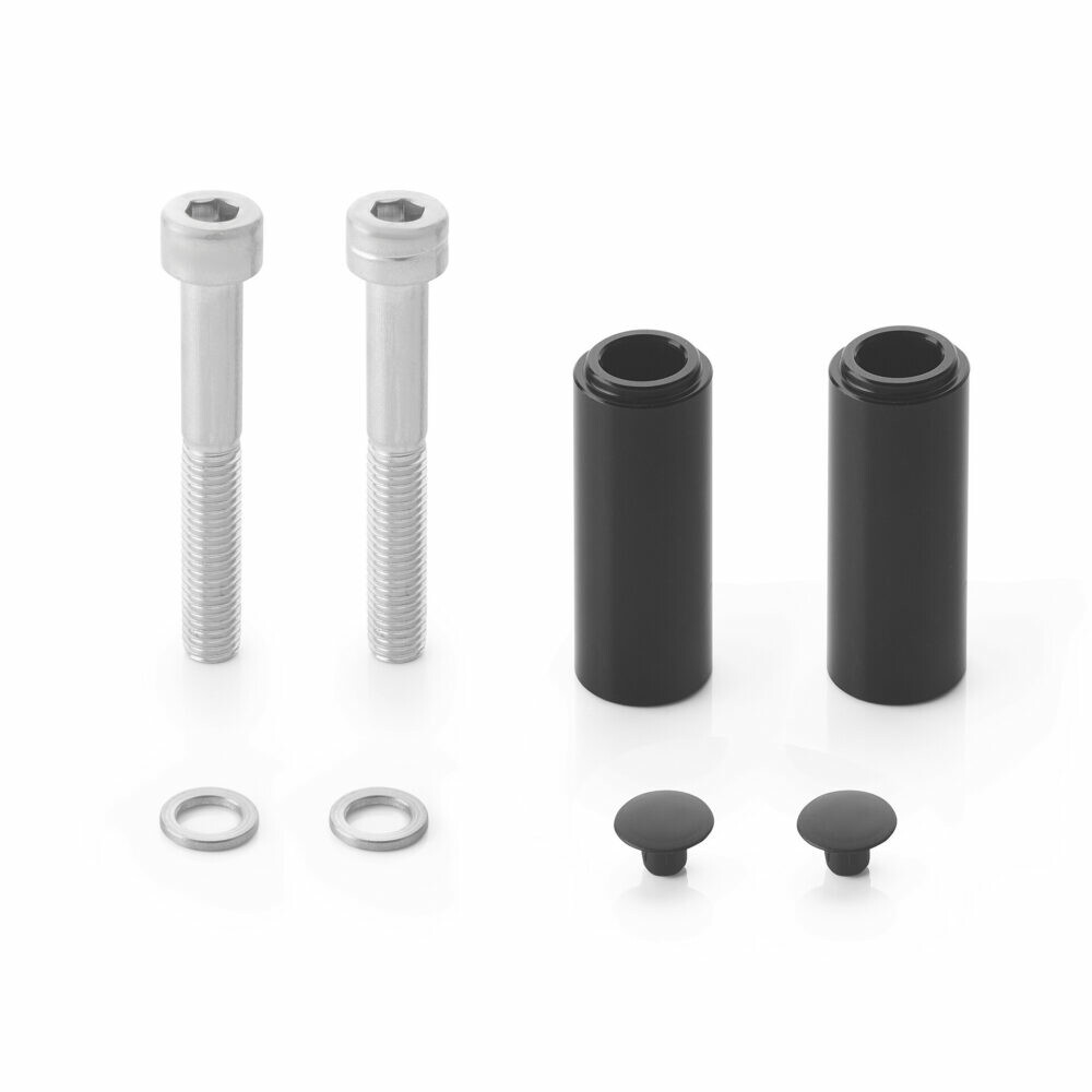Rizoma Stealth Naked Mounting Kit Mirror Black Duc
