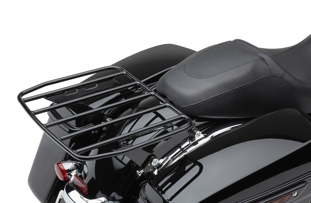 DETACH BIG-A FLAT LUGGAGE RK BLACK FLH/FLT 97-08