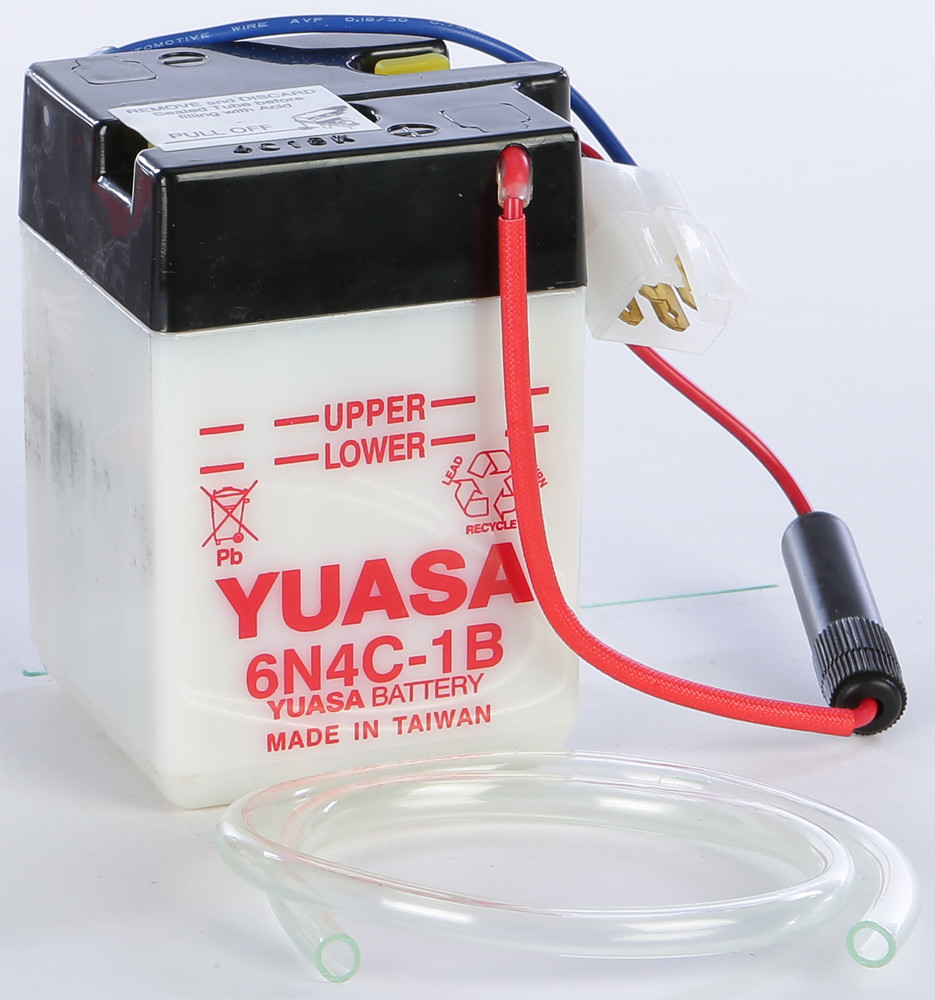 YUASA BATTERY 6N4C-1B CONVENTIONAL