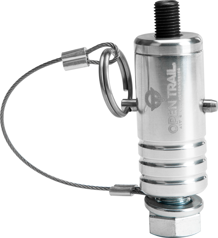 OPEN TRAIL QUICK-RELEASE WHIP MOUNT POLISHED