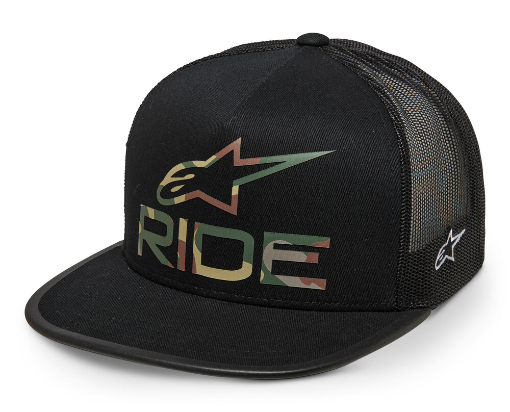 Alpinestars Ride 4.0 Trucker Hat (2024) — Black