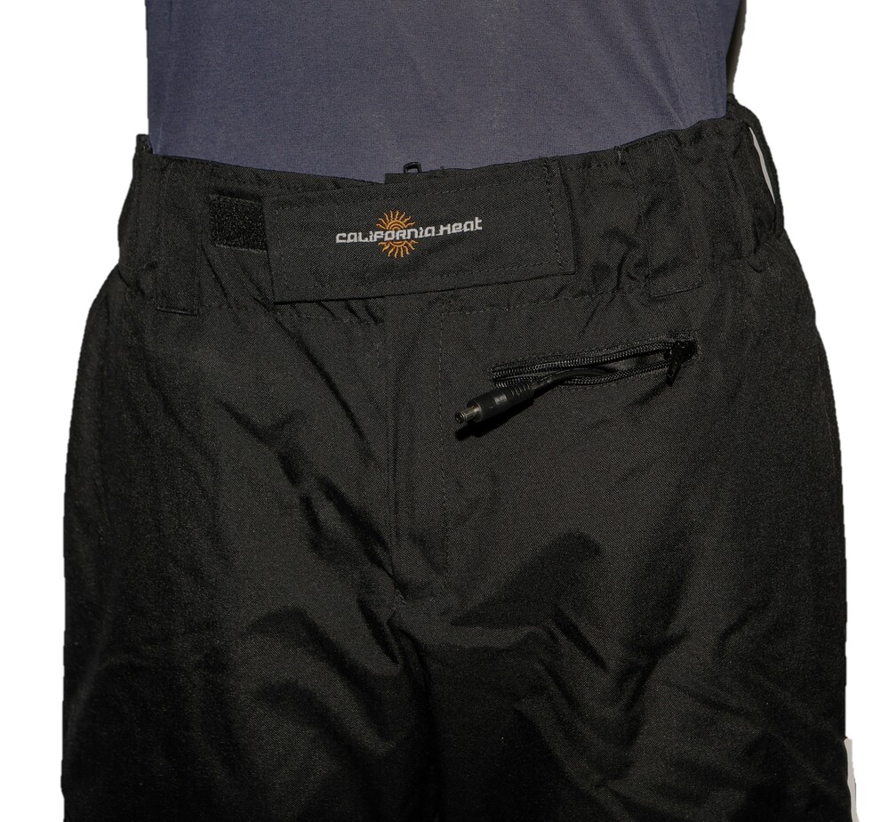 CALIFORNIA HEAT 12V STREETRIDER OUTER PANTS BLACK XL TALL