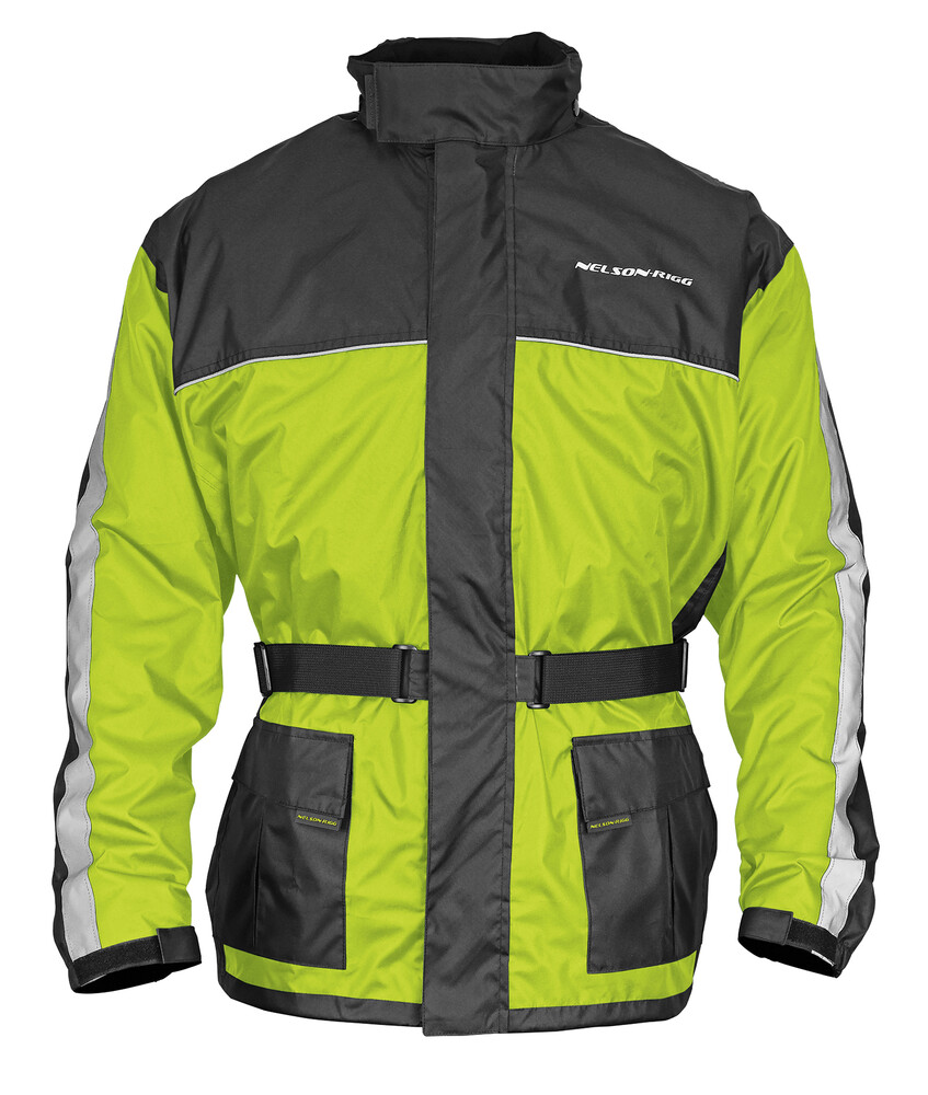 Nelson-Rigg Solo Storm Jacket — Hi-Vis Yellow/Black