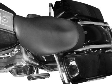 Danny Gray Buttcrack Solo Seat For Harley Road King 1997-2007