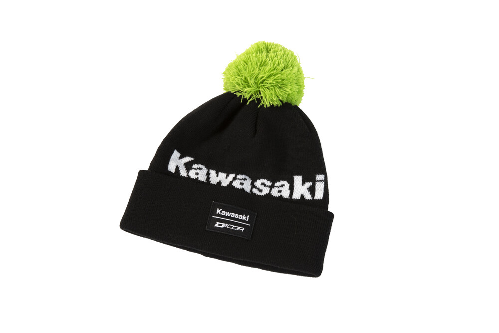D-COR KAWASAKI BEANIE STRIPE BLACK