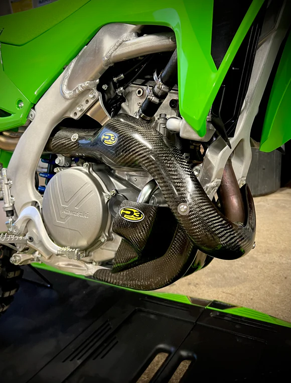 P3 Carbon Fiber Skid Plate Kawasaki KX450 / KX450X 2024-2025