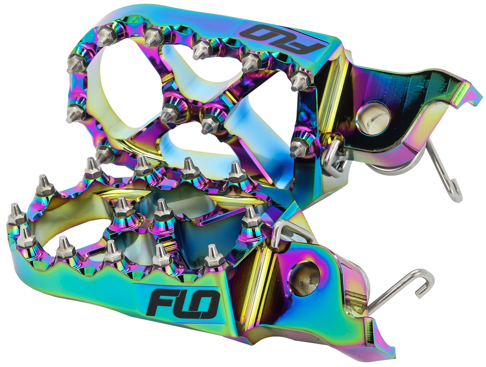 FLO MOTORSPORTS FLO FOOT PEG HON JET FUEL