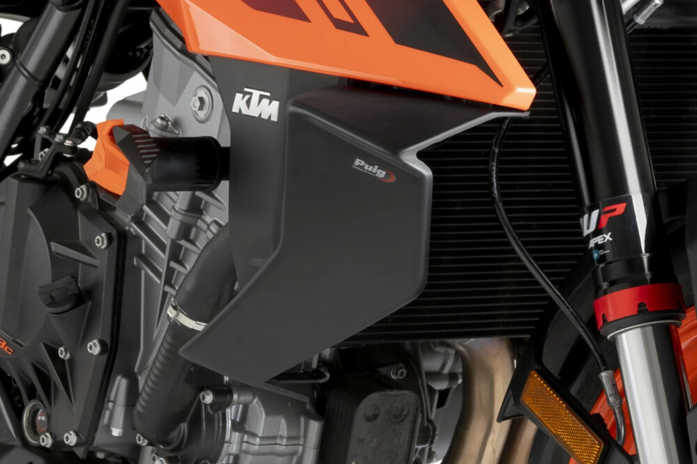 PUIG DOWNFORCE SIDE SPOILERS MATT BLACK KTM