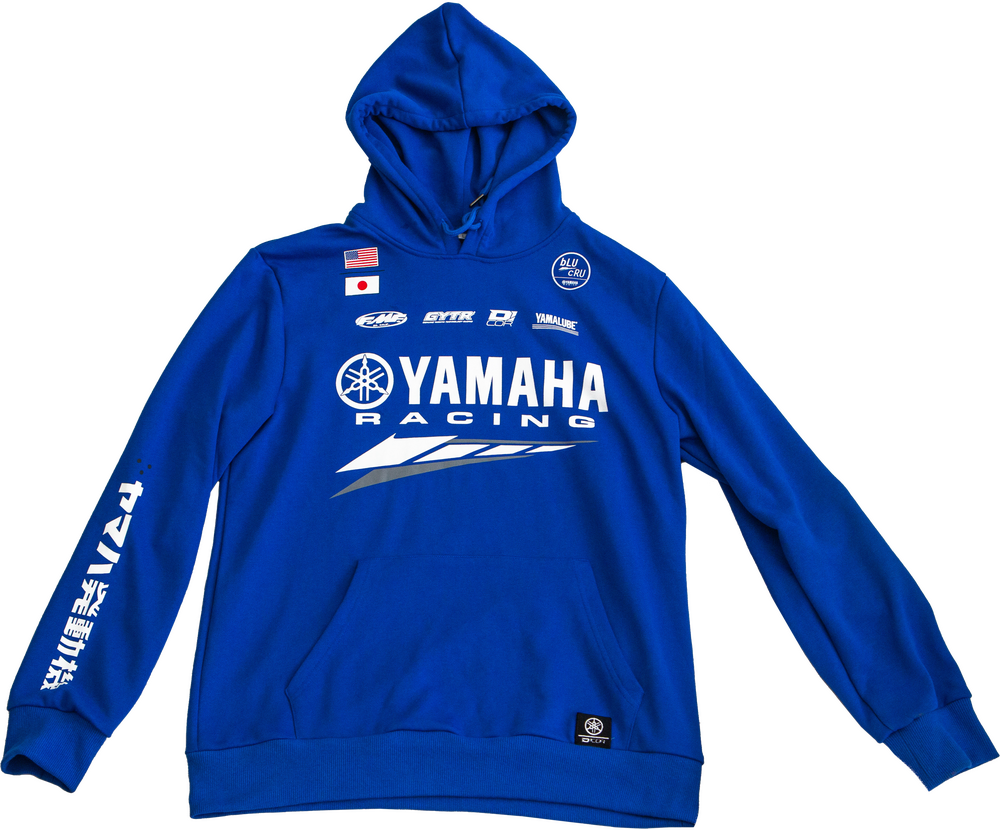 D-Cor Yamaha Factory Sweatshirt Blue LG