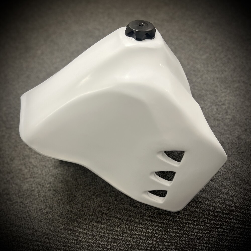 IMS FUEL TANK WHITE 6.6 GAL KAW