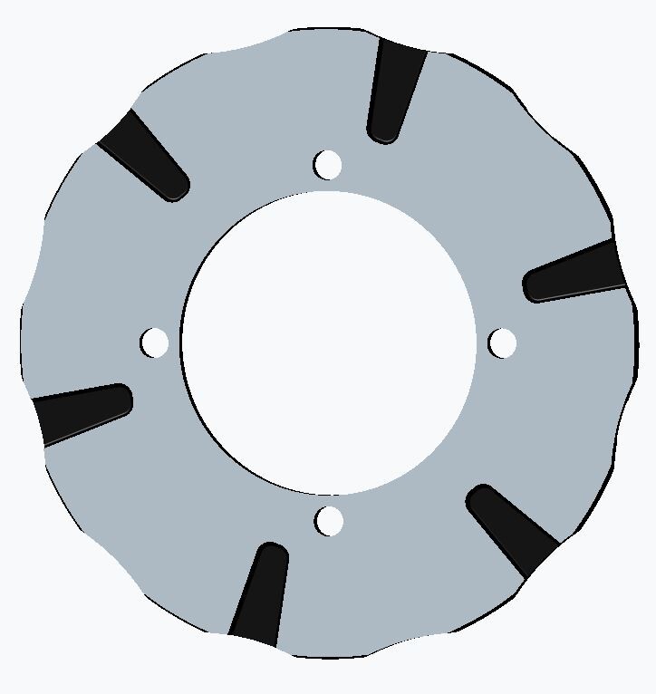 BRAKING BATFLY OVERSIZED ROTOR POL