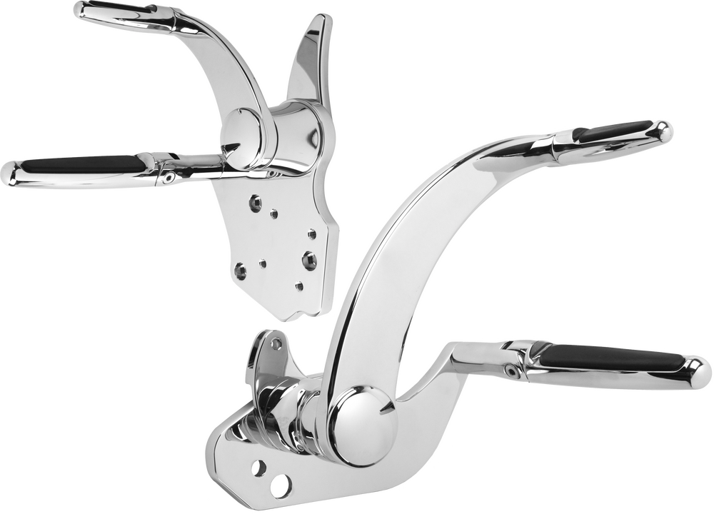 Hawg Halters Inc Forward Cntrls Chrome Flh 14-25