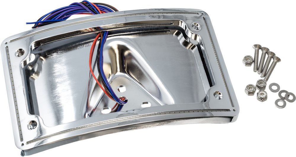 LETRIC LIGHTING CO PERFECT PLATE LIGHT CURVE CHR BT `97-17  XL `99-03